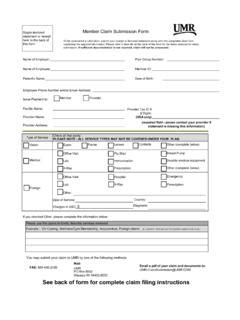 See back of form for complete claimfiling instructions .
